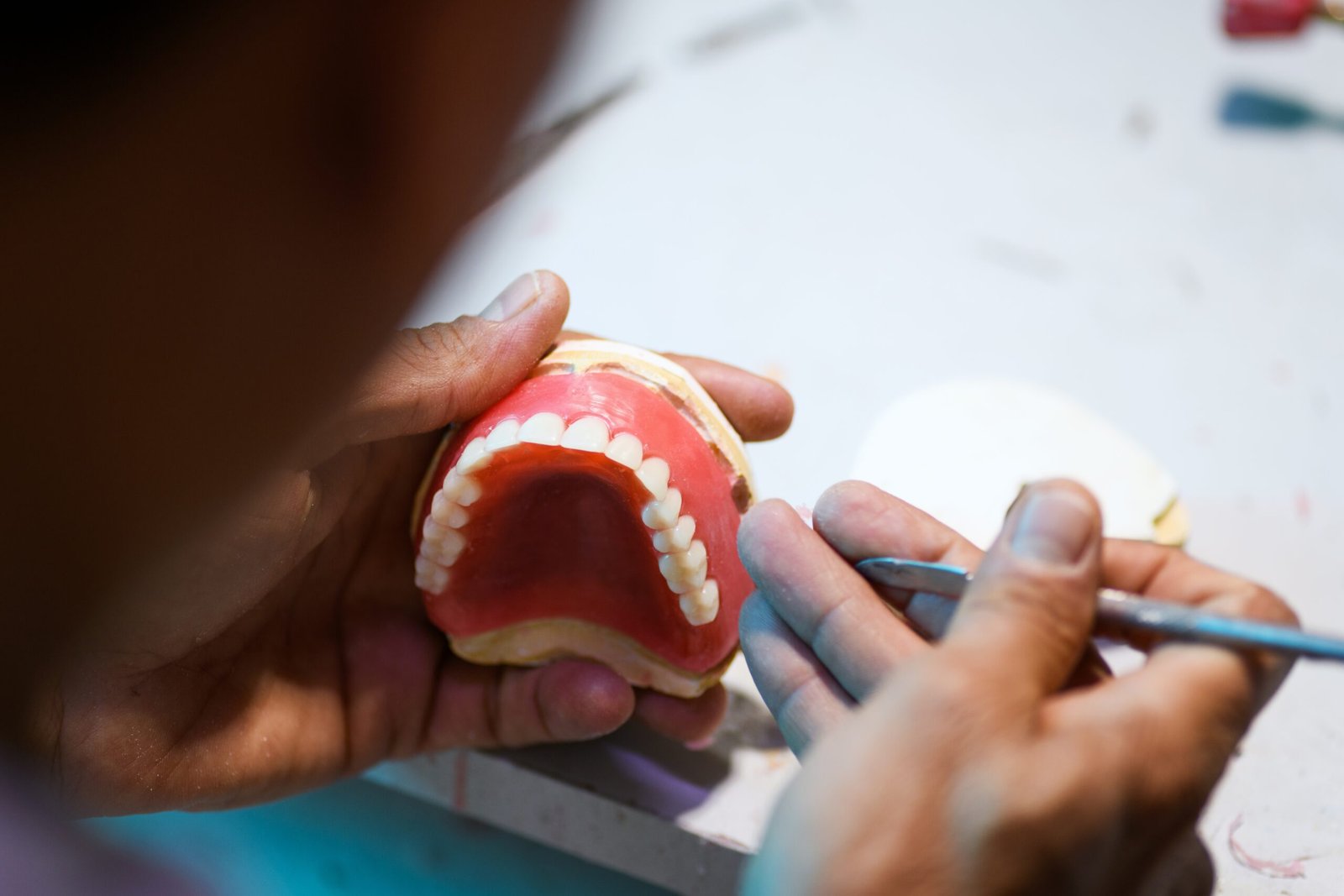 Sculpting Dentures