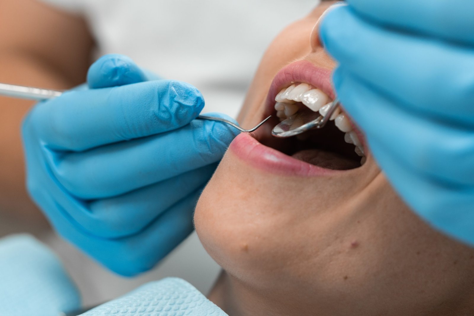 Denture-Design-Preston-5 Denturist Working on Patient