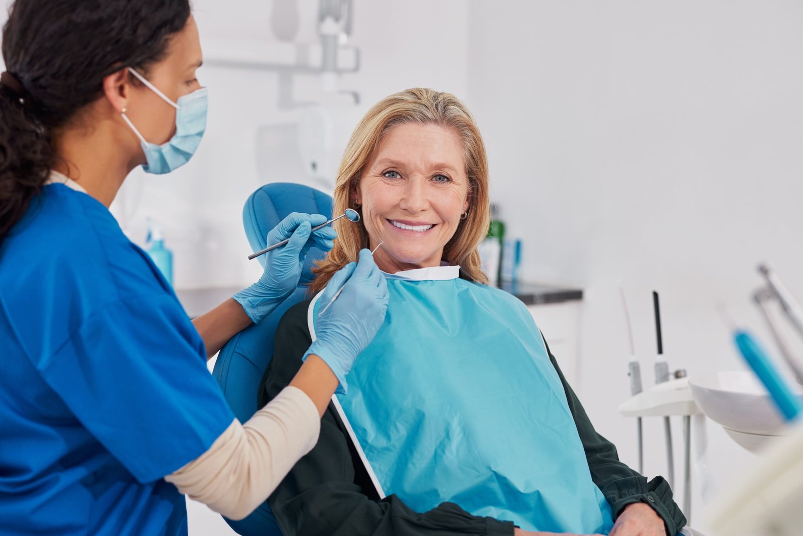 Denture-Design-Pocatello-2 Woman Smiling with Dentures